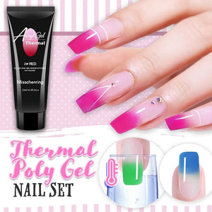 Thermal Poly Gel Nail Set