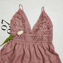 Load image into Gallery viewer, V-Neck Spaghetti Strap Lace Dress