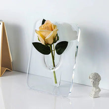 Load image into Gallery viewer, Photo Frame Vase Desktop Flower Arrangement Ornament