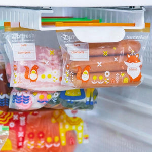 Fridge Fresh-Keeping Bag Rack Organizer Set