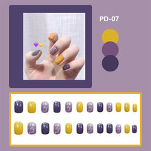 Load image into Gallery viewer, Full Cover Fake Nail Tips (24 PCs)