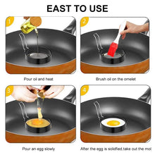 Load image into Gallery viewer, Non Stick Omelet Ring Mold