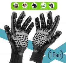 Load image into Gallery viewer, Pet Grooming Gloves For Cats, Dogs &amp; Horses - ( 1 pair )