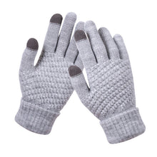 Load image into Gallery viewer, Jacquard Thick Touch Screen Gloves