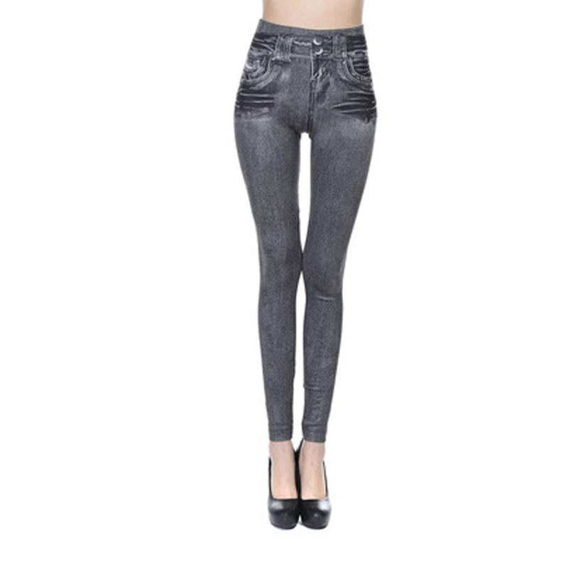 Sexy Imitation Jean Skinny Jeggings Skinny Pants