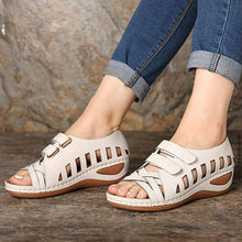 Load image into Gallery viewer, Woman Summer Velcro Sandals