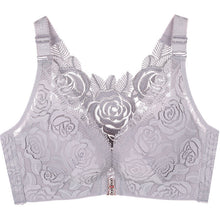 Load image into Gallery viewer, Rose Embroidery Wireless Bra