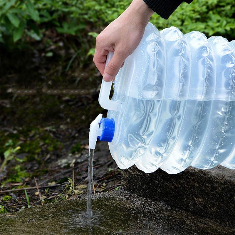 Collapsible Water Container with Spigot