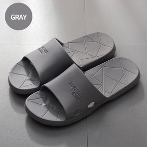 Non-slip cool house slippers