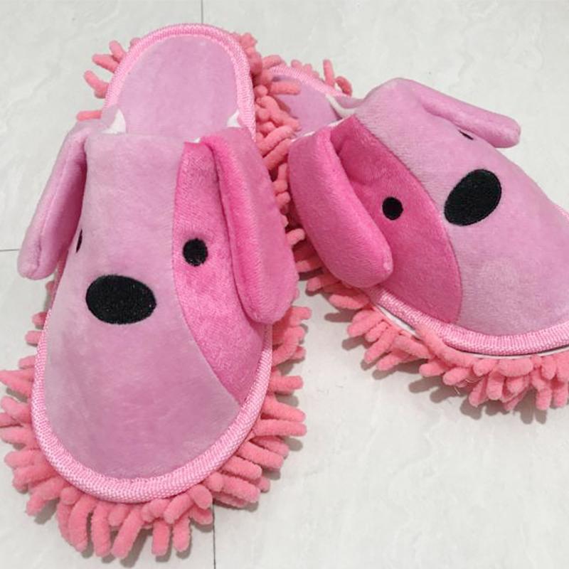 Plushy Feet Microfiber Slipper Mop