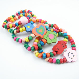 Colourful Wooden Bracelets