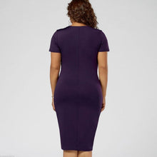 Load image into Gallery viewer, Plus Size V-Neck Sexy Dress