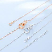 Load image into Gallery viewer, Interlocking Hearts Necklace