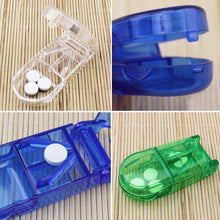 Load image into Gallery viewer, Portable Pill Cutter Pill Organizer