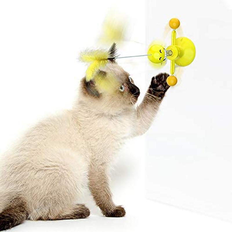 Interactive Spring Man Cat Toy