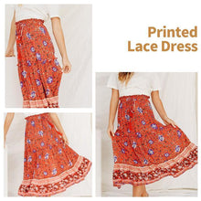 Load image into Gallery viewer, Printed Lace Dress