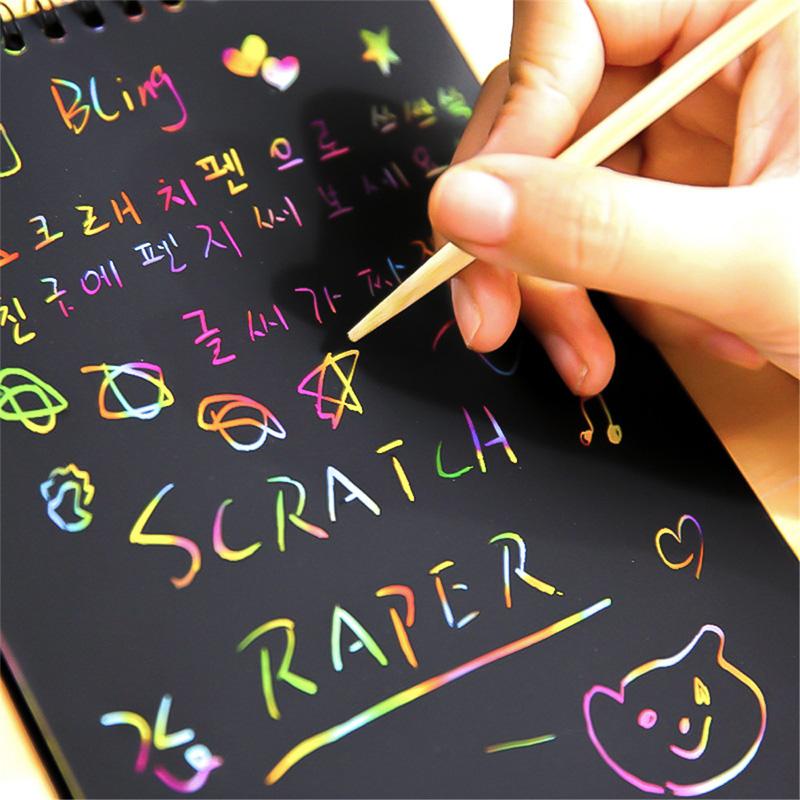 DIY Scratch Drawing Book