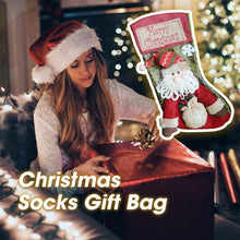 Load image into Gallery viewer, Christmas Socks Gift Bag