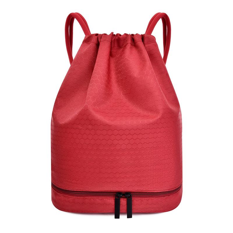 Drawstring Backpack with Shoe Box