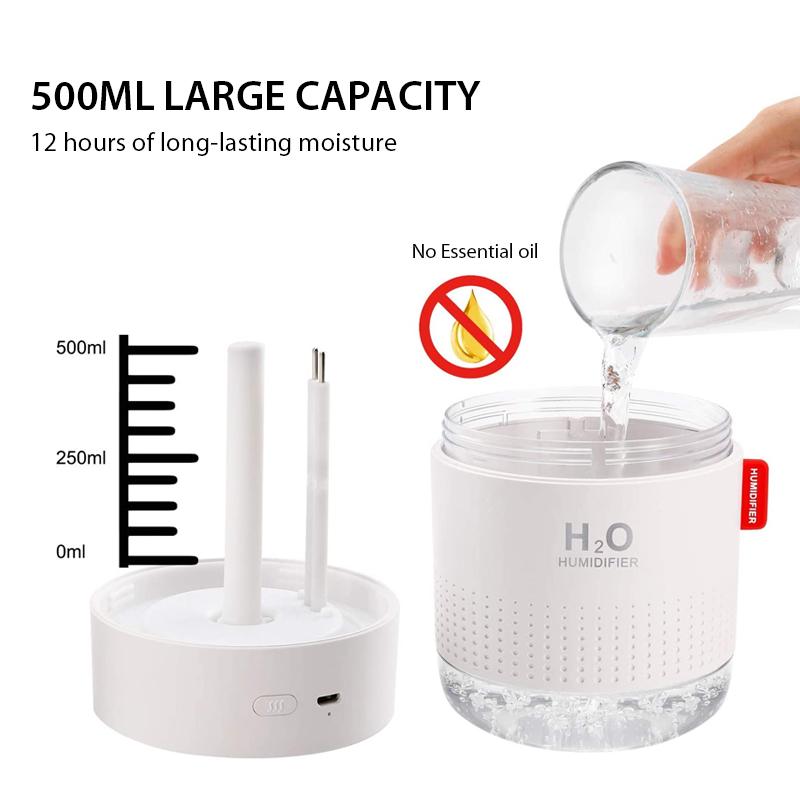 Mist Humidifier with Night Light