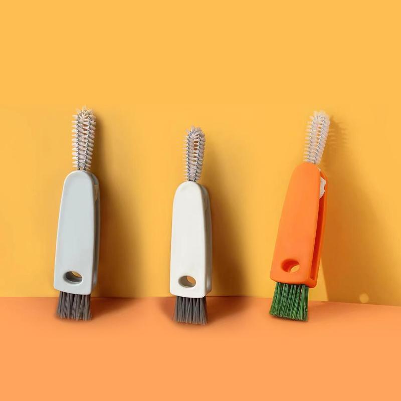 3 in 1 Cup Lid Cleaning Brush