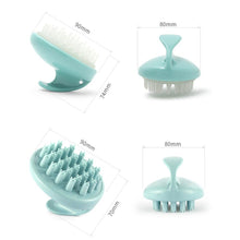 Load image into Gallery viewer,  Manual Scalp Stress Relax Hair Shampoo Brush Head Massager