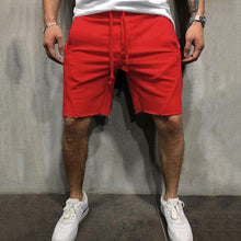 Load image into Gallery viewer, Men Loose Elastic Waist Shorts