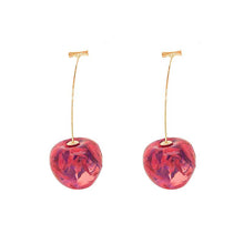 Load image into Gallery viewer, Cute 3D Cherry Earrings