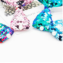 Load image into Gallery viewer, Mermaid Glitter Hair Clip