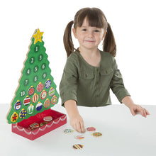 Load image into Gallery viewer, Countdown to Christmas Wooden Advent Calendar