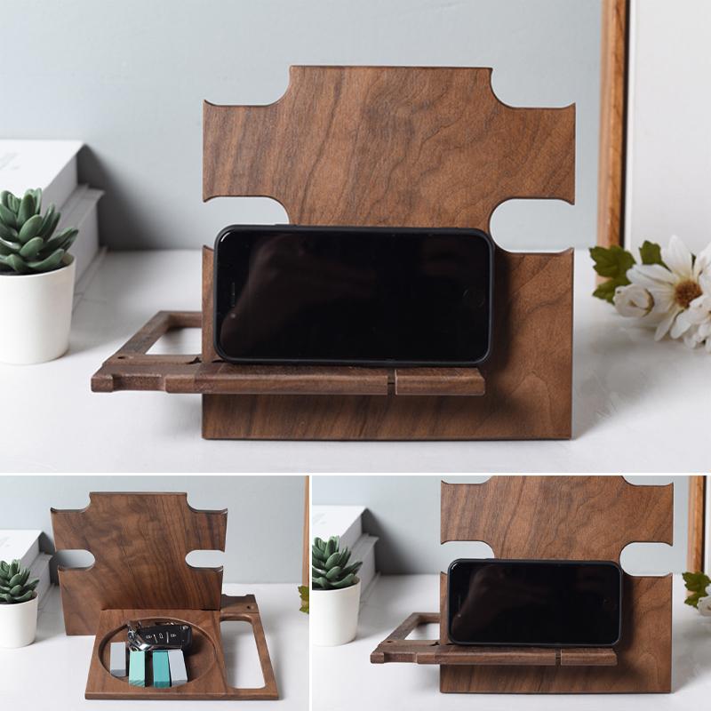 Wood Desktop Storage Holder