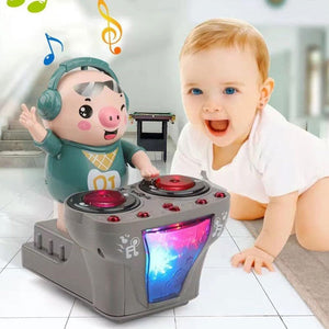 DJ Swinging Piggy Toy