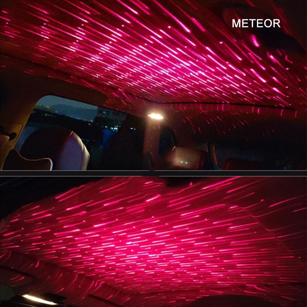 USB LED Car Atmosphere Lamp, Romantic Decoration