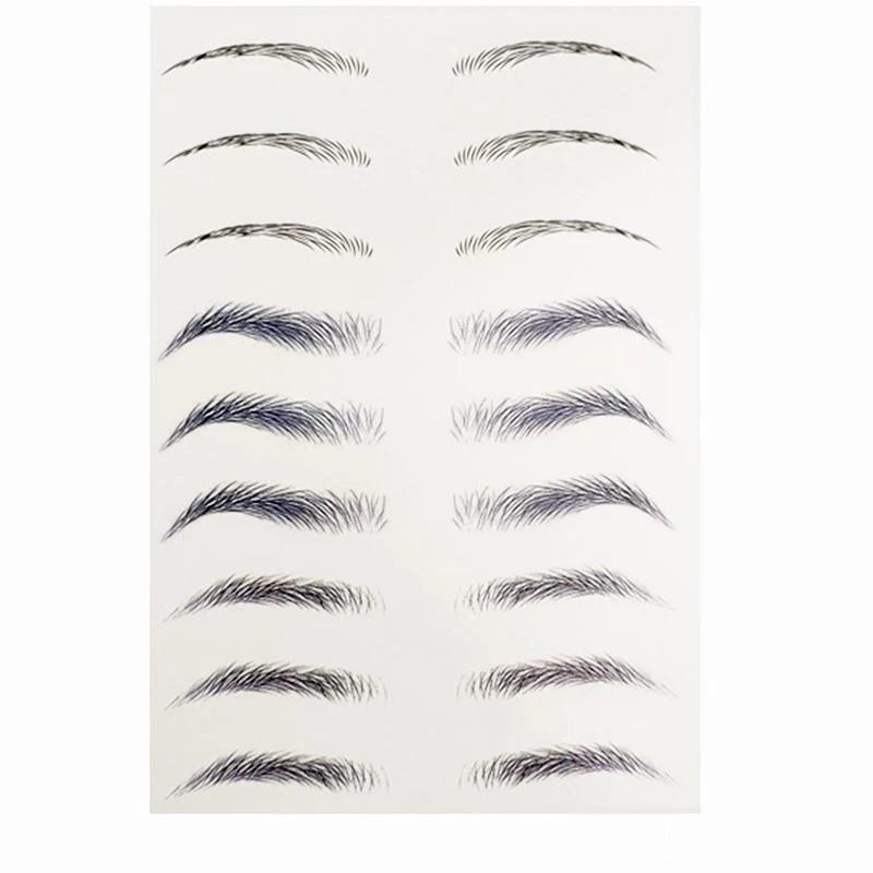 4D Hair-like Authentic Eyebrows (10 pairs * 2pcs)