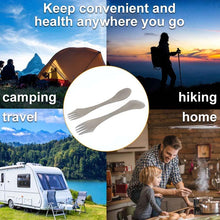 Load image into Gallery viewer, 3 in 1 Spoon for Outdoor Camping