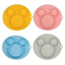 Load image into Gallery viewer, Baby Silicone Plate Kids Bowl