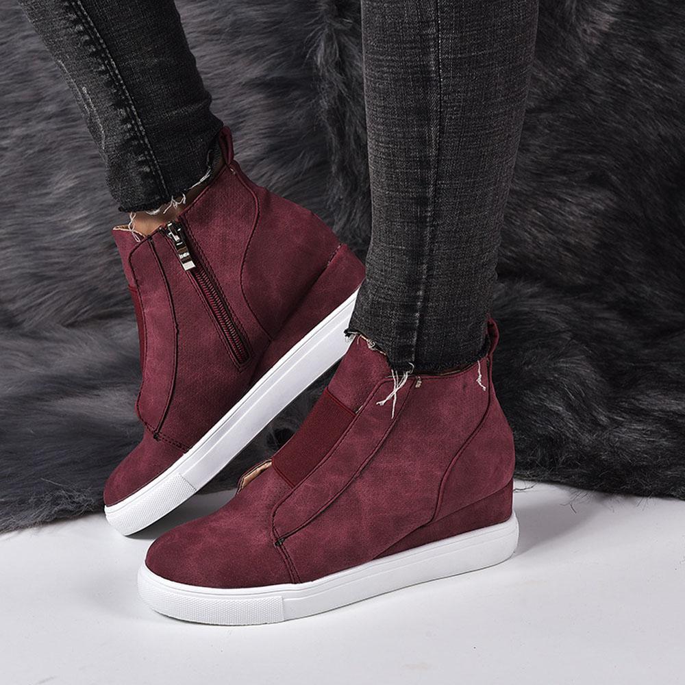 Woman Casual Wedge Sneaker