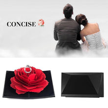 Load image into Gallery viewer, 3D Rose Ring Box