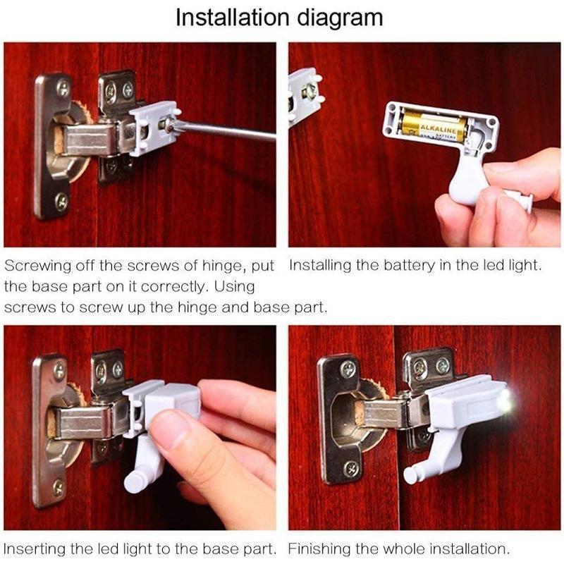 Smart Sensor Cabinet LED Light (10 PCS)