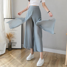 Load image into Gallery viewer, Ice Silk Chiffon Wide Leg Pants