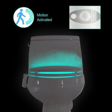 Load image into Gallery viewer, Hirundo 16-Color Motion Sensor LED Toilet Night Light