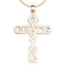 Load image into Gallery viewer, Amazing Grace Cross Necklace