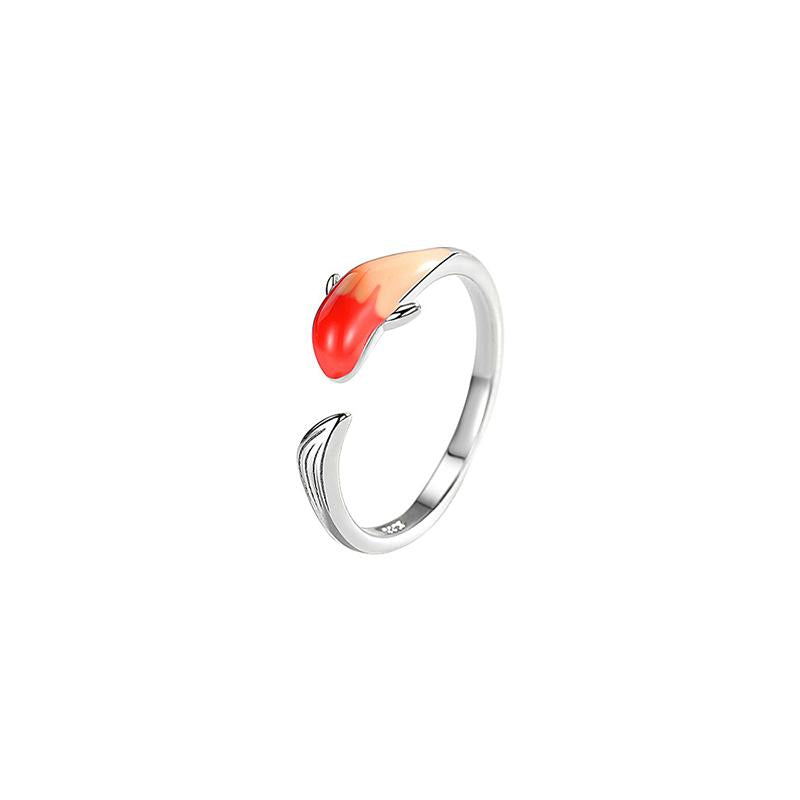 Adjustable Red Carp Ring