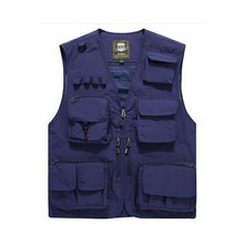 Load image into Gallery viewer, Outdoor Lightweight Mesh Fabric Vest with 16 Pockets