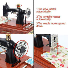 Load image into Gallery viewer, Mini Sewing Machine Music Box