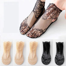 Load image into Gallery viewer, Ladies Fashion Lace Socks