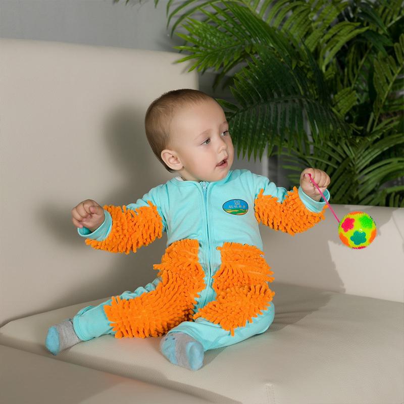 Baby Mop Romper Outfit