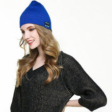 Load image into Gallery viewer, Warm knitted hat with 4.2 Bluetooth