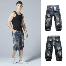 Load image into Gallery viewer, Denim Camouflage Overalls for Men