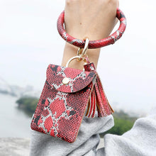 Load image into Gallery viewer, Keychain Bracelet Mini Purse